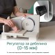 Електрическа Слайс Машина за Хляб Колбаси Сирена Emerio MS-125001 - 110W, 0-15мм, Инокс