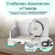 Електрическа Слайс Машина за Хляб Колбаси Сирена Emerio MS-125001 - 110W, 0-15мм, Инокс