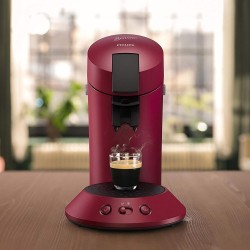 Кафемашина Philips Senseo Original+ CSA210/91 – 1450W, Червена