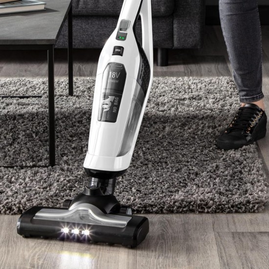 Вертикална и Ръчна Безкабелна Прахосмукачка Rowenta RH6737WH Dual Force 