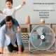 Вентилатор с 3 Степени на Скорост Cecotec EnergySilence 5000 Pro, 120W