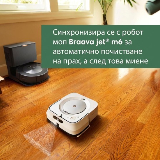 Робот Прахосмукачка iRobot Roomba j7+ (7550), Черен