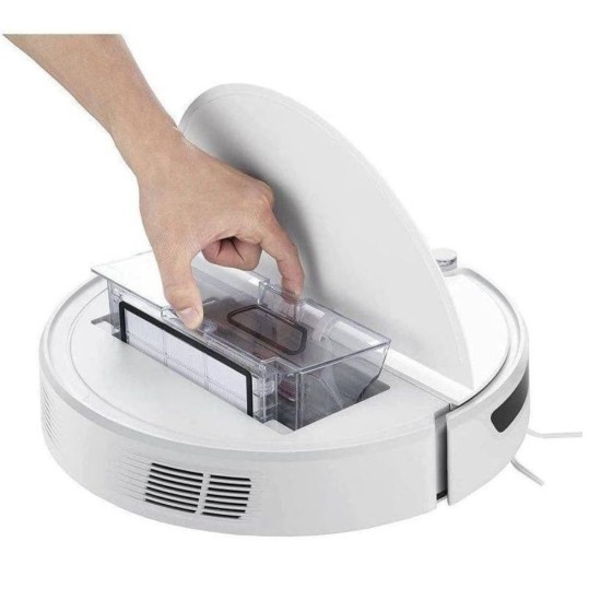 Прахосмукачка Робот с Моп Функция Roborock E5, Бяла,  2500 Pa