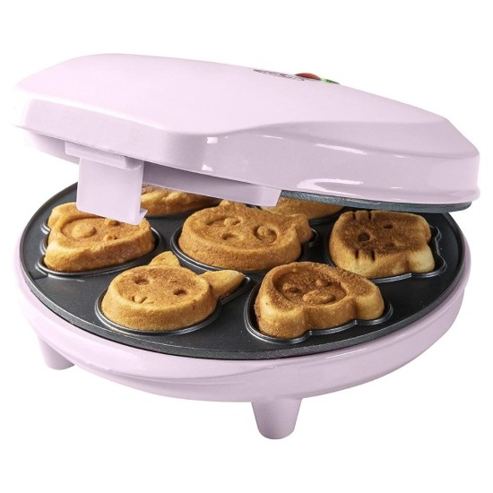 Уред за Мини Кексчета Bestron AAW700P – 700W, 7 Броя, Розов