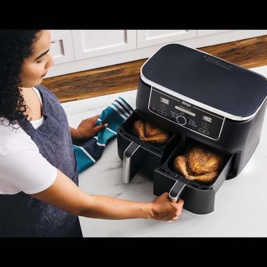 Еър Фрайър 6 в 1 Ninja Foodi MAX Dual Zone, 9.5L