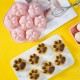 Розова Силиконова Форма за Десерти “Котешка лапа”