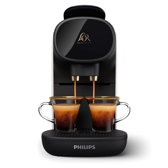 Еспресо Машина с Капсули зa 2 Чаши Philips L'OR Barista Sublime,  19 bar, Бяла