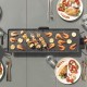 Голяма Електрическа Скара Грил Плоча Cecotec Tasty&Grill 3000 RockWater XL