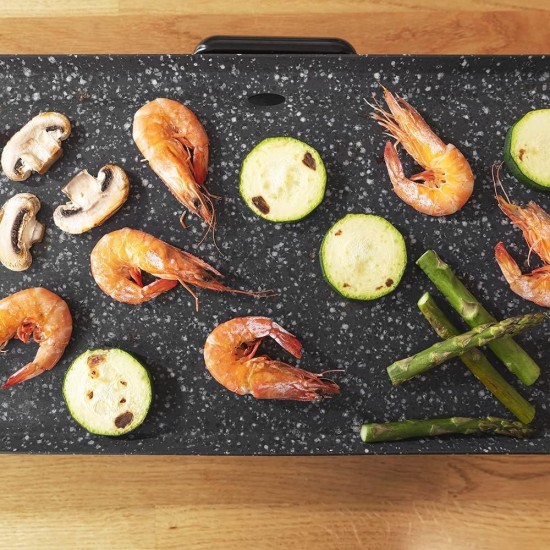 Голяма Електрическа Скара Грил Плоча Cecotec Tasty&Grill 3000 RockWater XL