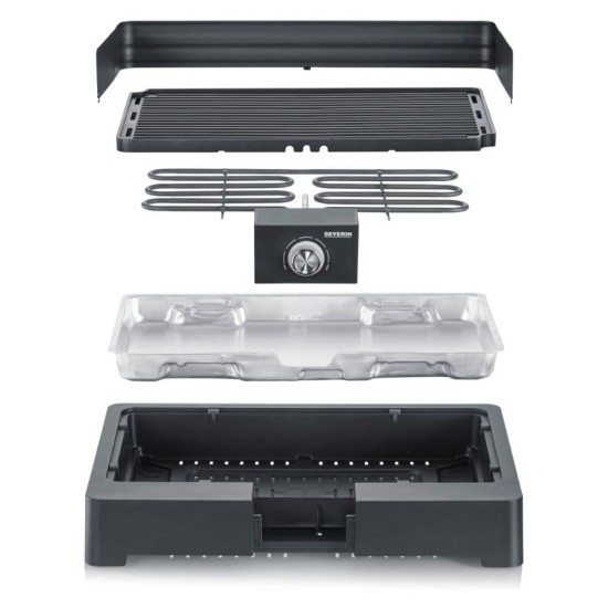 Електрическо Барбекю за Дома и Градината Severin PG 8567, 2200W
