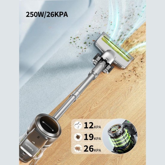 Вертикална Безкабелна Прахосмукачка Kalado KCV01, 26 kPa