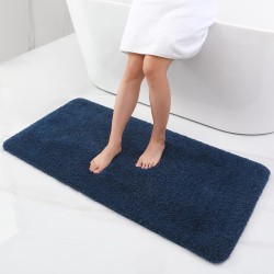 Изтривалка за Баня Homaxy – 60 x 120см, Микрофибър, Тъмносиня