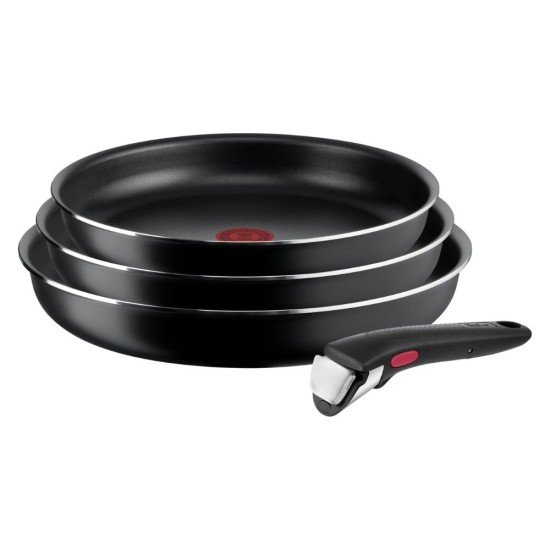 Комплект Тигани от 4 Части Tefal Ingenio Easy On L15990 - 3 Тигана и Дръжка