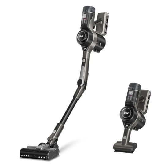 Вертикална Безкабелна Прахосмукачка Levoit VortexIQ 40 Flex 