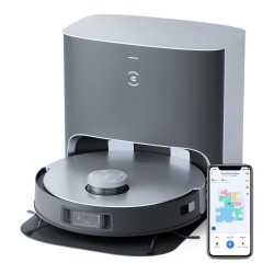 Робот Прахосмукачка ECOVACS Deebot X1 Plus, Черен