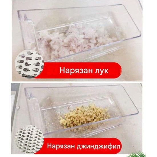 Кухненско Ренде с Контейнер за Настърганите Съставки Fdit