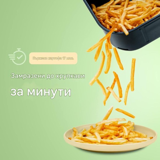 Еър Фрайър COSORI Lite CAF-LI401S 3.8L – Интелигентно и Бързо Готвене