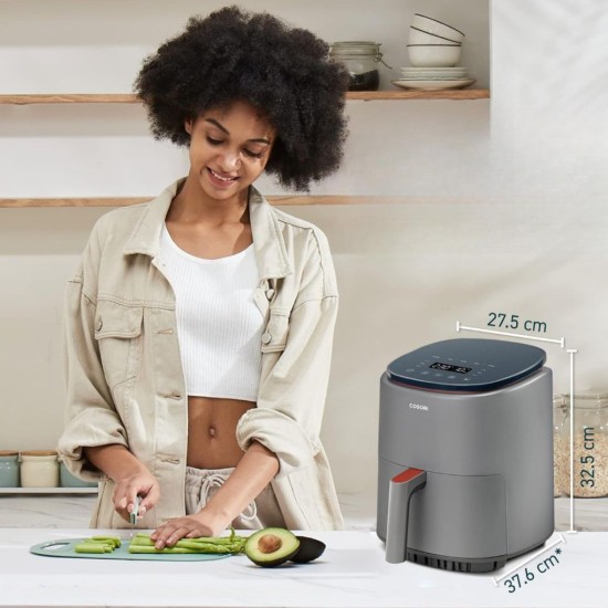 Еър Фрайър COSORI Lite CAF-LI401S 3.8L – Интелигентно и Бързо Готвене