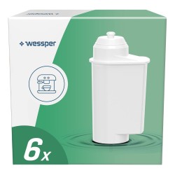 Филтри за Вода Wessper AQUAWHITE за Кафемашини Siemens EQ серия, Bosch  – 6 броя