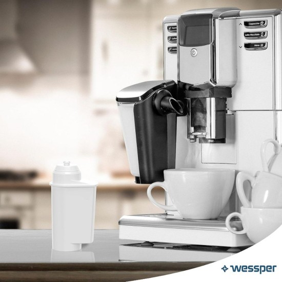 Филтри за Вода Wessper AQUAWHITE за Кафемашини Siemens EQ серия, Bosch  – 6 броя
