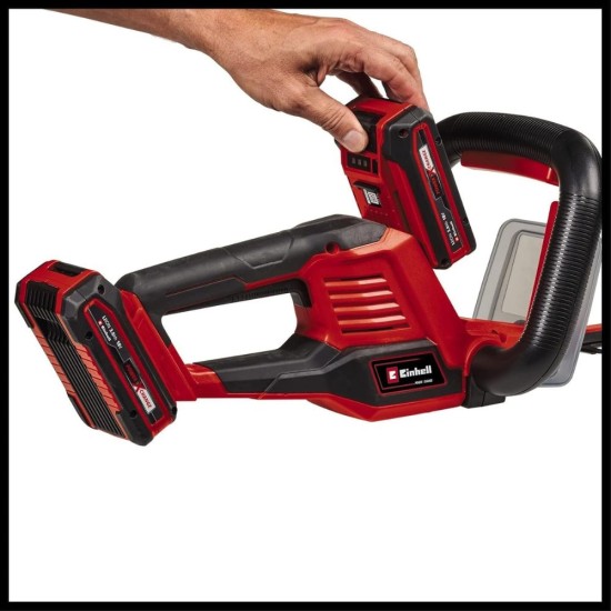 Акумулаторен Храсторез Einhell Power X-Change GE-CH 36/61 Li - 61см, Червен