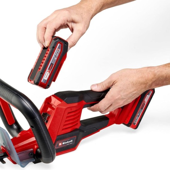 Акумулаторен Храсторез Einhell Power X-Change GE-CH 36/61 Li - 61см, Червен