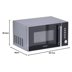 Микровълнова Фурна с Грил SEVERIN MW 7773 – 1350W, 20л, Черна