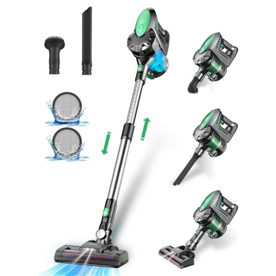 Вертикална Безкабелна Прахосмукачка Vactidy Blitz V8 