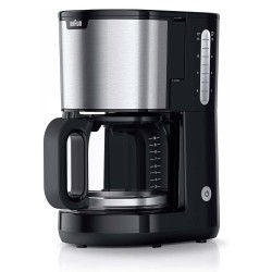 Кафемашина за Шварц Кафе Braun KF1500BK за 10 Чаши, 1000W