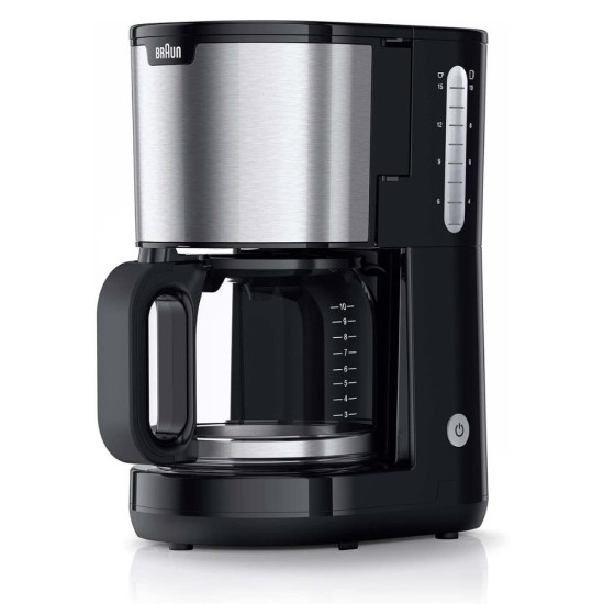 Кафемашина за Шварц Кафе Braun KF1500BK за 10 Чаши, 1000W