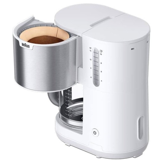 Кафемашина за Шварц Кафе Braun PurShine KF1500WH