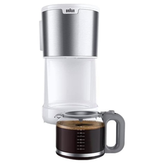 Кафемашина за Шварц Кафе Braun PurShine KF1500WH