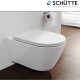Тоалетна Седалка с Плавно Затваряне Schütte 83610-A - D-Форма, Бяла