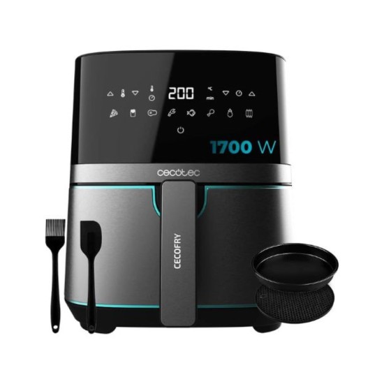 Еър фрайър Cecotec Cecofry 5500 Pro, 5.5 литра, 1700 W