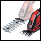 Акумулаторна Ножица за Трева и Храсти Einhell GC-CG 3.6/70 Li - 3.6V, Червена