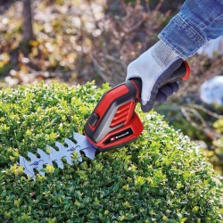 Акумулаторна Ножица за Трева и Храсти Einhell GC-CG 3.6/70 Li - 3.6V, Червена