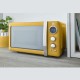 Микровълнова Фурна с Ретро Дизайн Swan SM22030YELNEU 20L
