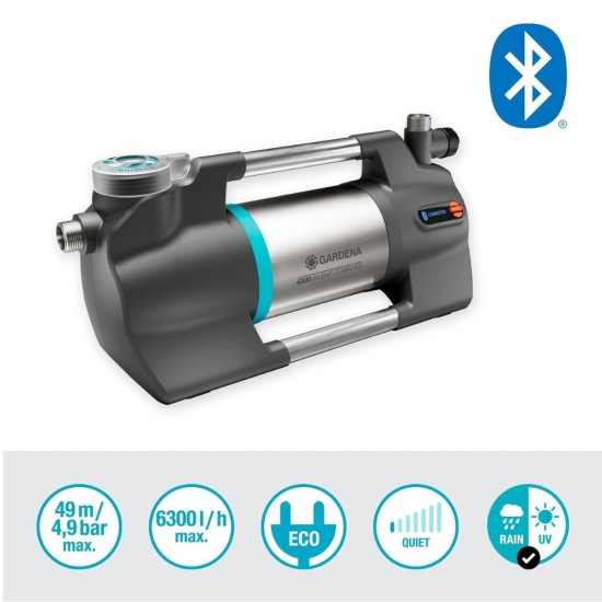 Градинска Помпа Gardena 6300 SilentComfort - 1300W, 6300л/ч