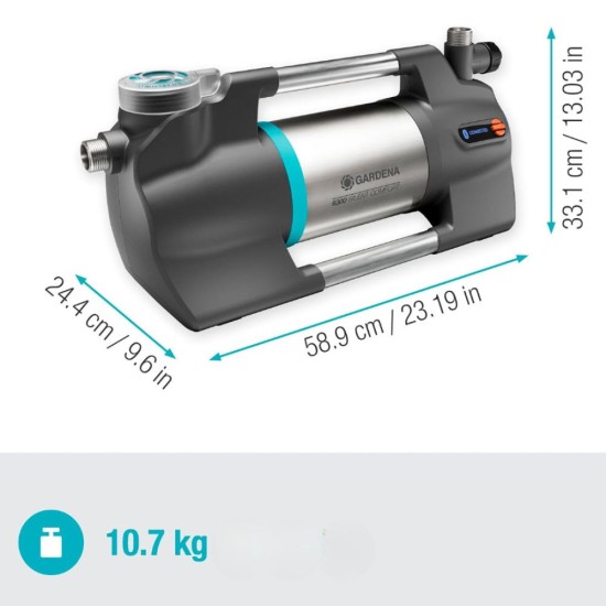 Градинска Помпа Gardena 6300 SilentComfort - 1300W, 6300л/ч