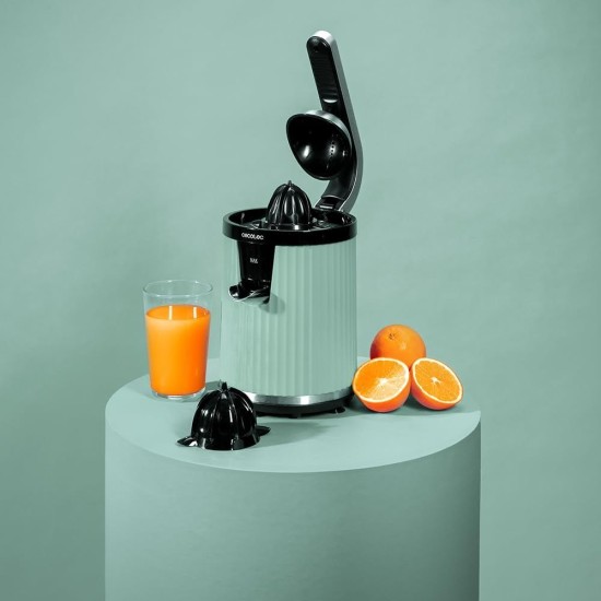 Цитрус Преса Cecotec RetroJuice 600 – Зелена, 600 W