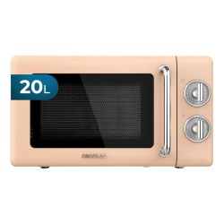 Микровълнова Фурна с Ретро Дизайн Cecotec ProClean 3010 Retro – 20L, 700W, Бежова
