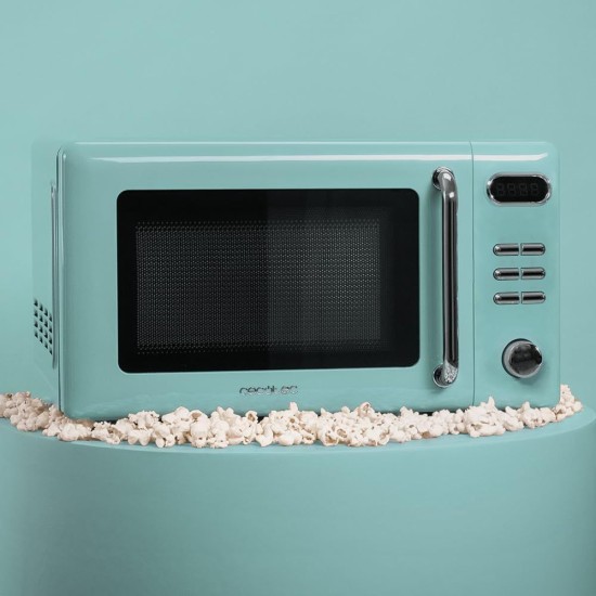 Микровълнова Фурна с Грил Cecotec ProClean Retro 5110 - 7000W, 20л, Синя