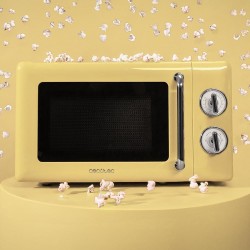 Микровълнова Фурна с Грил Cecotec Proclean 3110 Retro - 700W, 20л, Жълта
