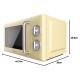 Микровълнова Фурна с Грил Cecotec Proclean 3110 Retro - 700W, 20л, Жълта