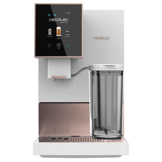 Кафемавтомат Cecotec Cremmaet Compactccino 01462 - 19 bar, Бял