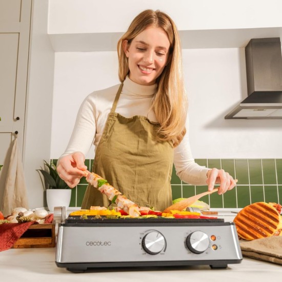 Електрическа Грил Скара Cecotec Rock’n Grill Blaze, 2400W