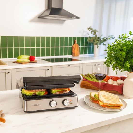 Електрическа Грил Скара Cecotec Rock’n Grill Blaze, 2400W