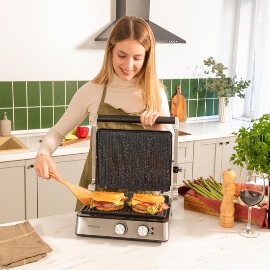 Електрическа Грил Скара Cecotec Rock’n Grill Blaze, 2400W
