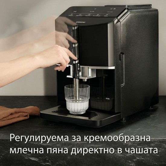 Кафеавтомат Siemens EQ300 TF301E19 - 1300W, 1.4л, Черен
