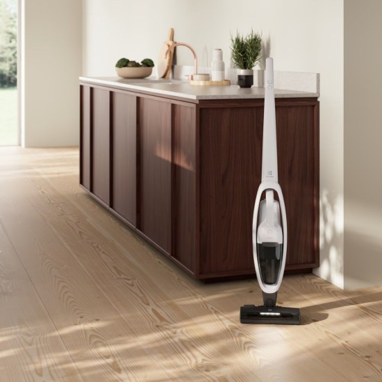 Вертикална Безкабелна Прахосмукачка 2 в 1 Electrolux Series 500 ES52CB18SH, Бяла